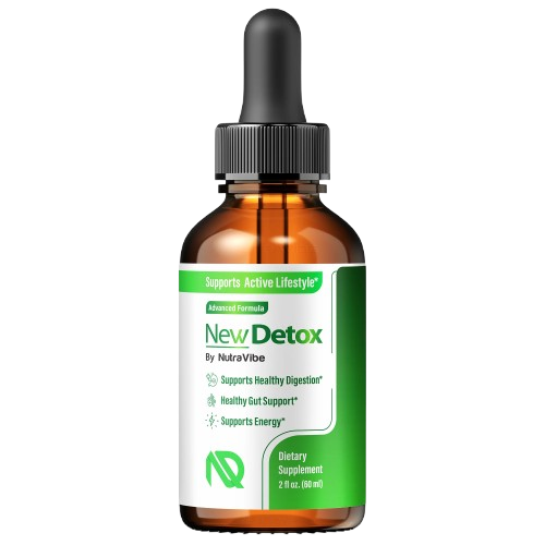 New Detox Supplement Bottles